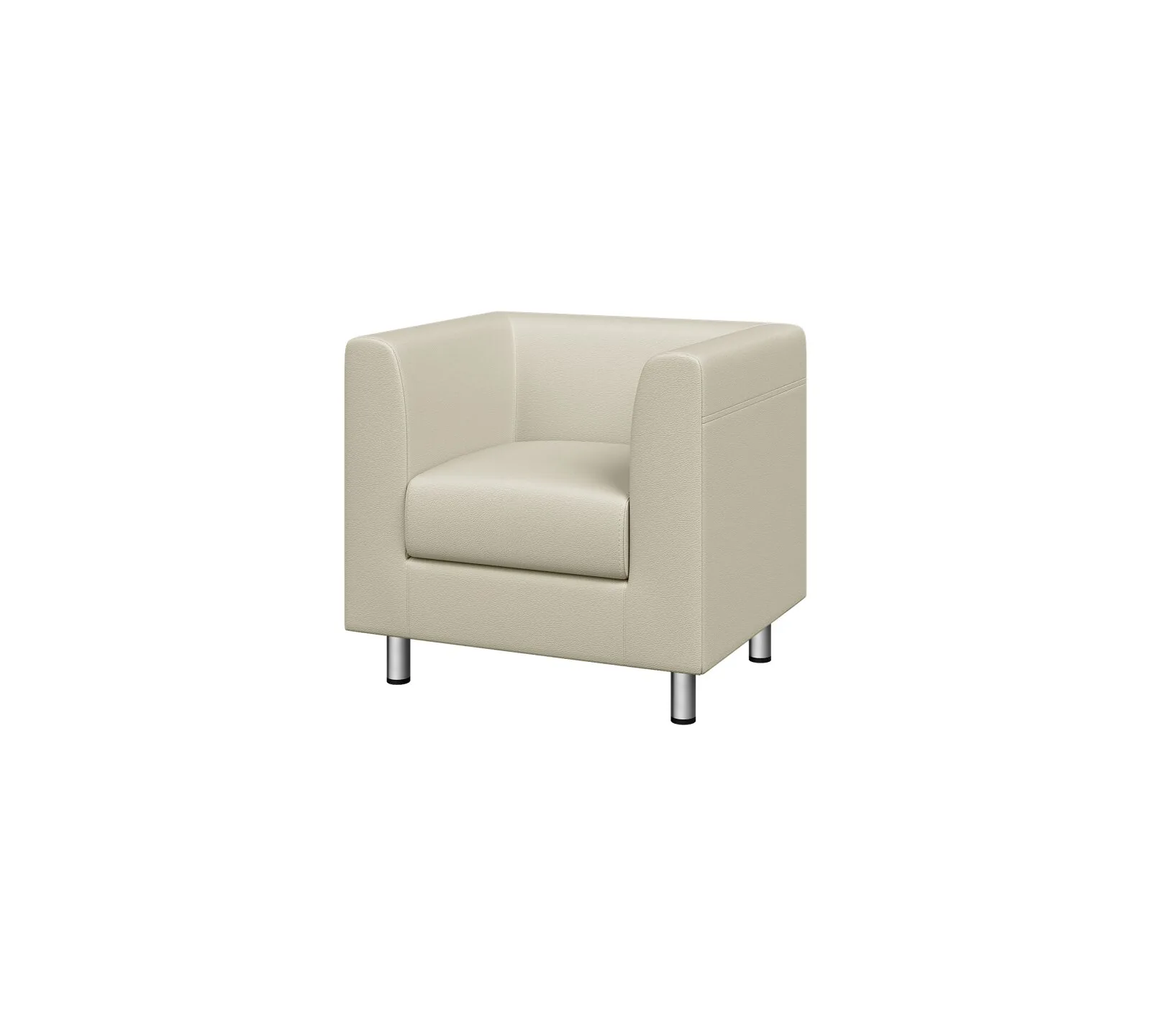 Кресло Домино, Domino Dm1-2 ecotex_3025 beige 820*710*660h