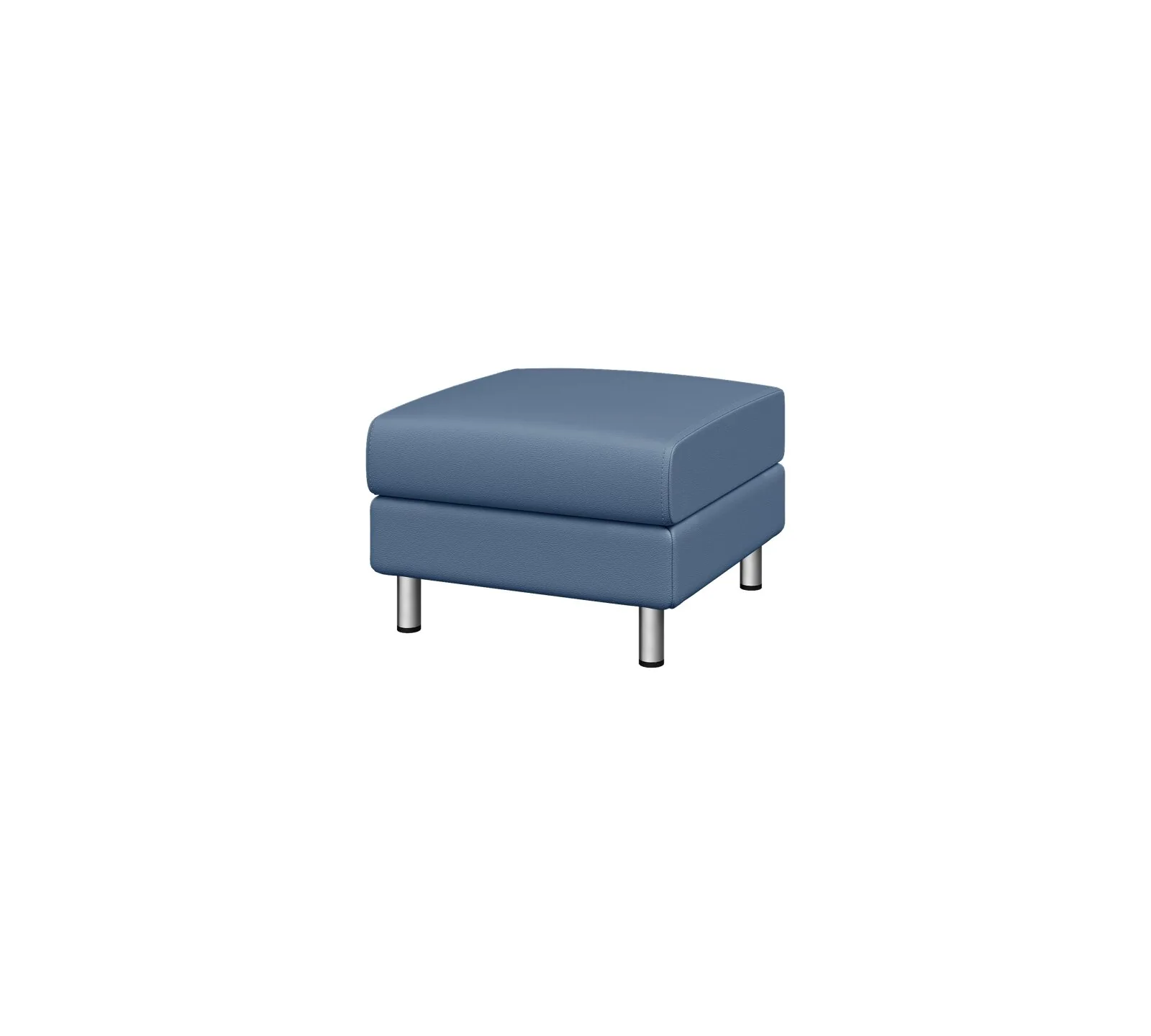 Пуф Домино, Domino Dm-P1 ecotex_3020 light blue 660*480*660h