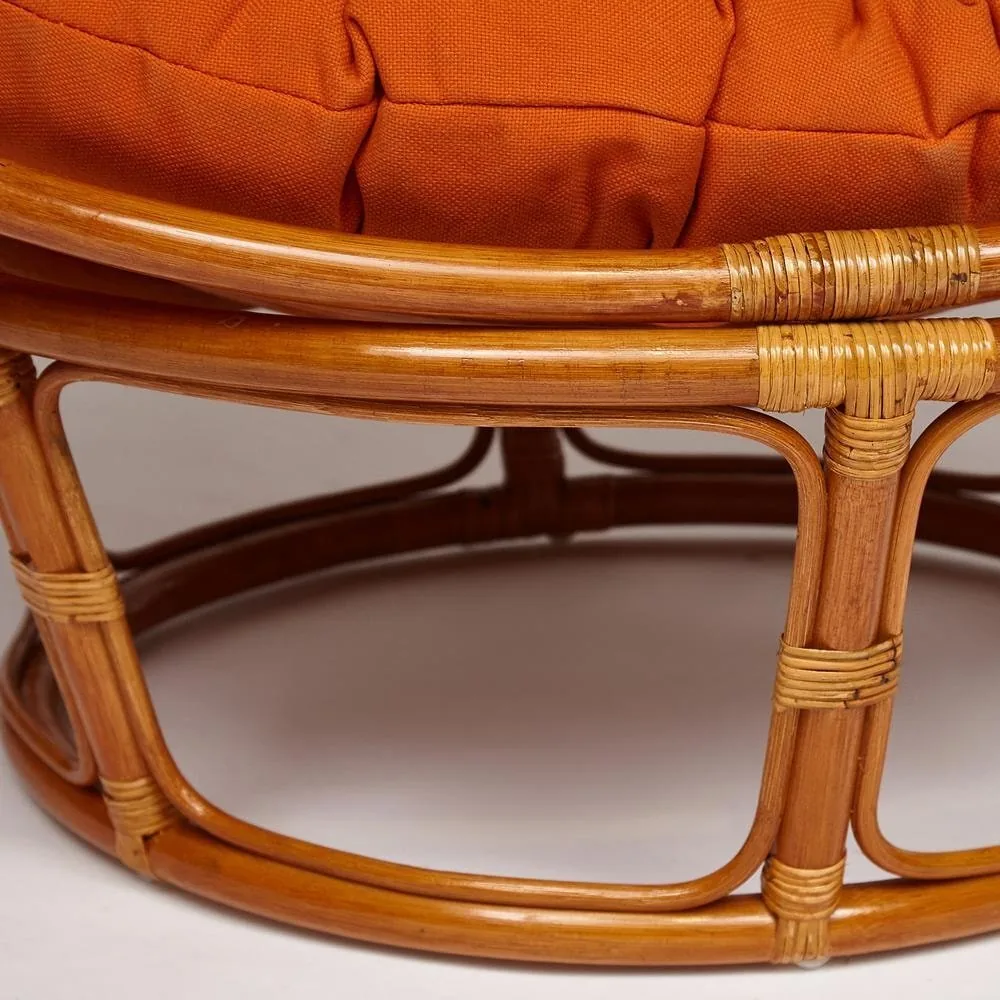 Кресло PAPASAN/ПАПАСАН 23/01 W  /с подушкой/ Cognac (коньяк)_13735.