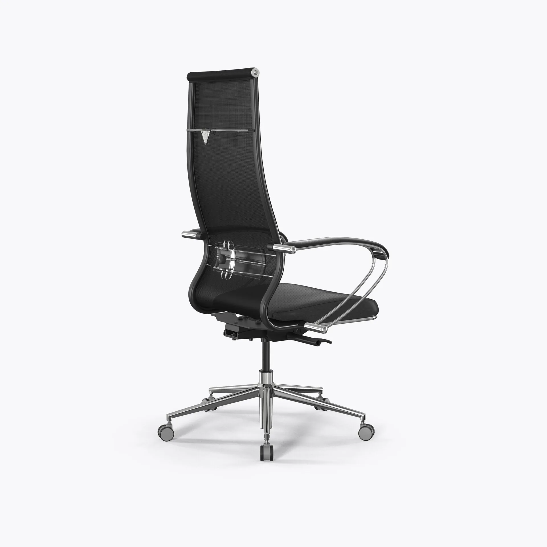 Кресло Метта SynchroSit 10 B1-163K - T+Extra /Km00/Wm12/K1cL(M23.B23.G18.W13) (Черный)