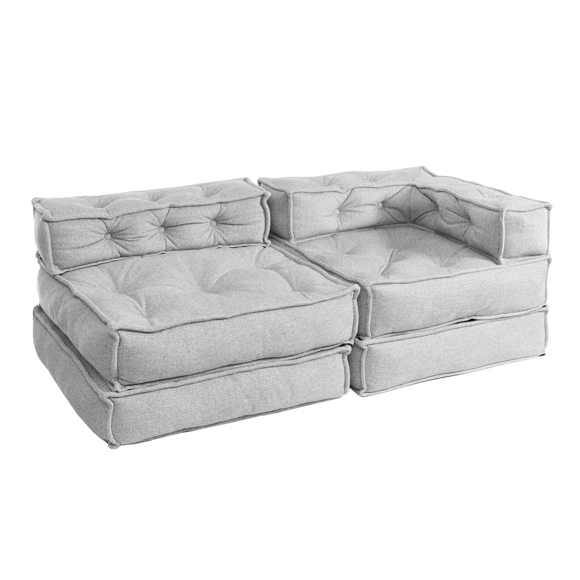 Модуль мягкий прямой Miracle VT shape silver_25338.