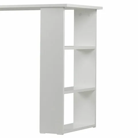 Стол письменный/компьютерный BRABIX "Scandi CD-016", 1100х500х750 мм, 4 ящика, белый, 641891, ЦБ013707-1