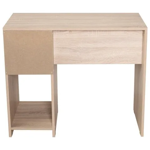 Стол письменный/компьютерный BRABIX "Scandi CD-017", 900х450х750 мм, 2 ящика, дуб сонома, 641895, ЦБ013706-2