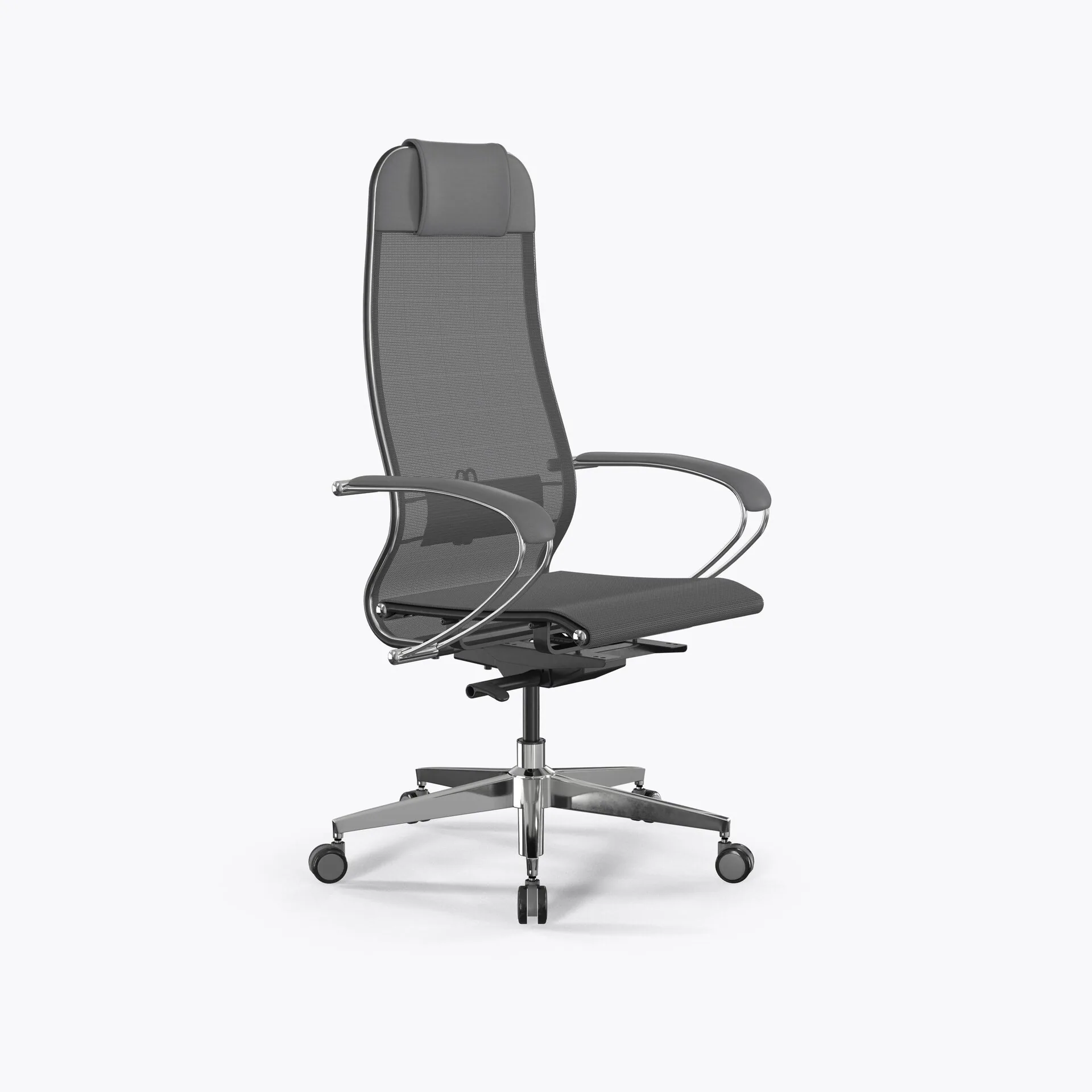 Кресло Метта SynchroSit 10 B1-104K - X2 /Um00/Nb00/K1cL(M23.B22.G18.W23) (Серый)