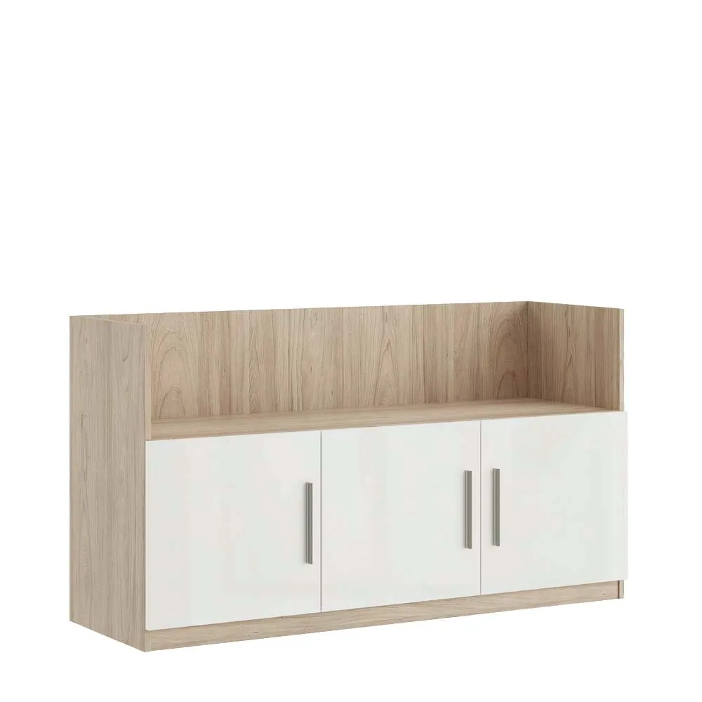 Asti Креденция 3 двери, глянец 135x45x74,2 вяз AST33941621