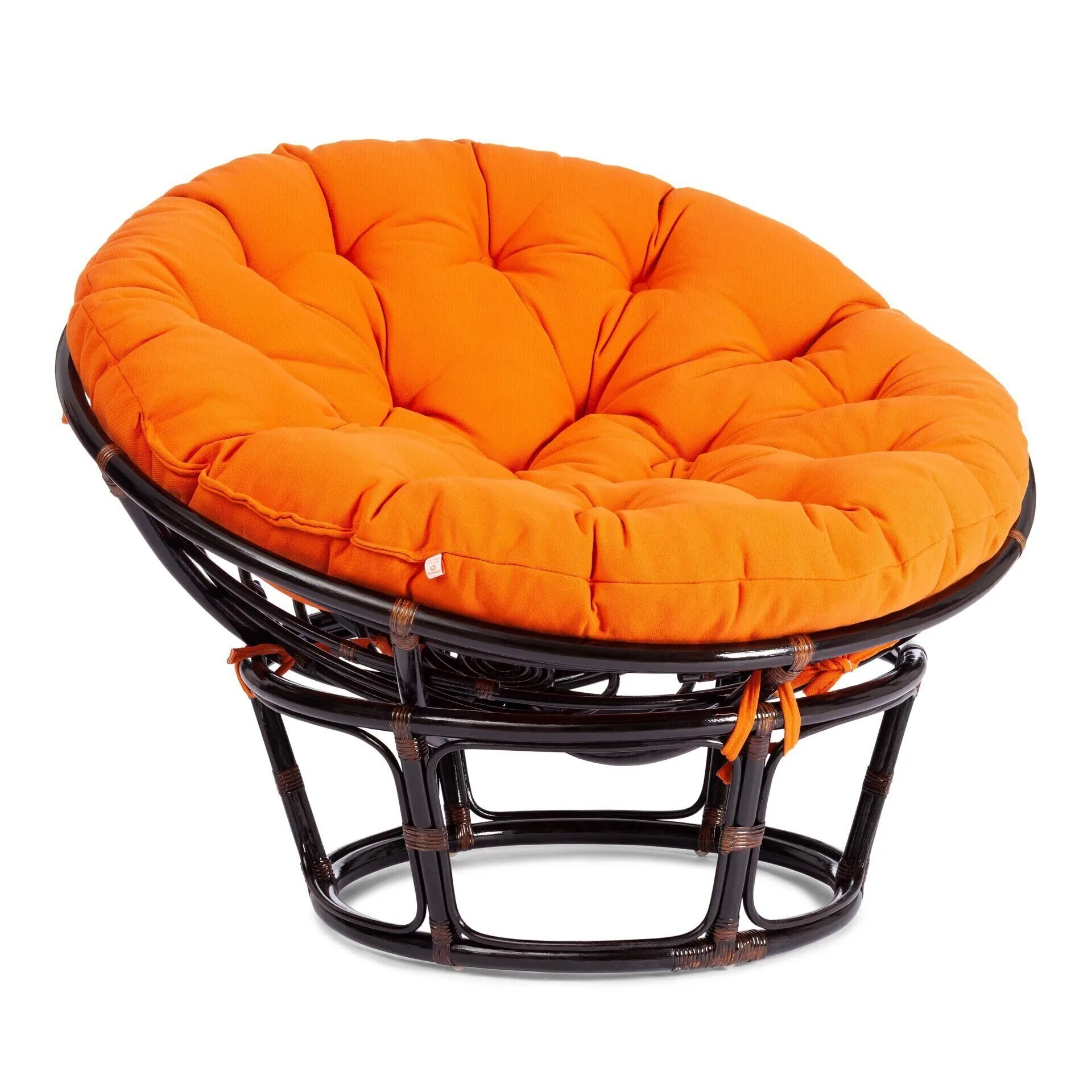 Кресло PAPASAN/ПАПАСАН 23/01 W  /с подушкой/ Antique brown (античный черно-коричневый)_13734.