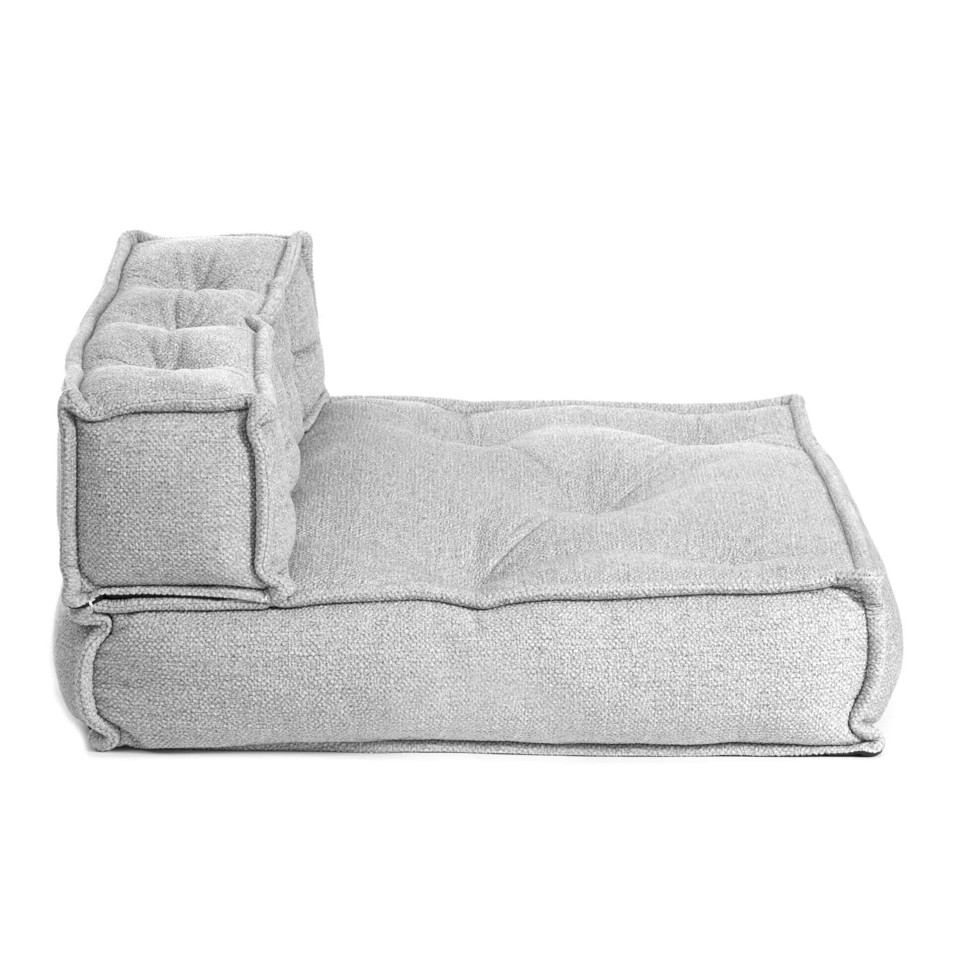 Модуль мягкий прямой Miracle VT shape silver_25338.